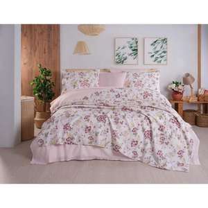 Literie World Simena Housse de couette simple en coton double - Product Image 1
