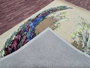 Tapis moderne en laine 100% personnalisable tufté à la main dernier style pour salon cuisine maison disponible en différentes tailles - Product Image 3