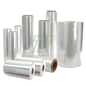 Latest Custom-Size PVC Automated Stretch Film Roll Elasticity Clear <b>Pallet</b> <b>Wrap</b> with Zipper Bag for Jelly Packaging Usage - Product Image 1