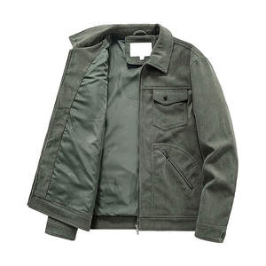 Chaqueta de pana informal de tela de plumón Premium de alta calidad para hombre, estilo callejero de invierno, nueva condición, ropa al por mayor - Product Image 2