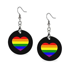 Nuevo diseño, imagen de alta calidad, superventas con el mejor precio, pendientes africanos hechos a mano impresos, madera - Product Image 1