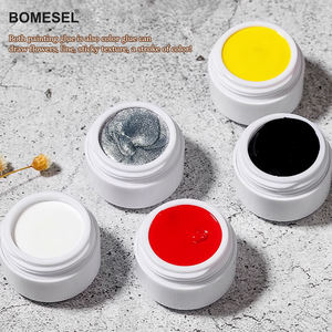 สีเจลทาเล็บ Hema Tpo Free Nail Gel Color OEM ปราศจากการทดลองกับสัตว์ คอลเลคชั่นเจลขัดเงาแบบเต็มสี ล้างออกได้ ติดทนนาน ยูวีเจล 8 มล. - Product Image 3