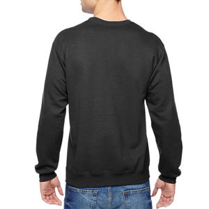 Sudadera de Manga Larga con Cuello Redondo para Hombre, Color Sólido, Diseño Personalizado OEM, Ropa de Invierno, Sudadera con Capucha ODM Directa, Teñido Liso - Product Image 4