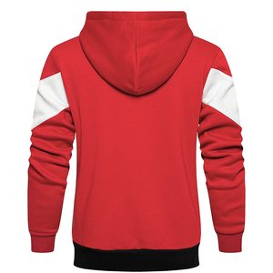 Sudadera con Capucha de Forro Polar de Algodón/Poliéster al por Mayor, Diseño Personalizado con Cremallera, para Hombre, Ropa de Invierno - Product Image 5