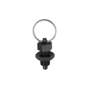 K0342 Pasador de Indexación de Acero Inoxidable Forma S M10x1 con Anillo de Tracción para Posicionamiento y Retención K0342 - Product Image 4
