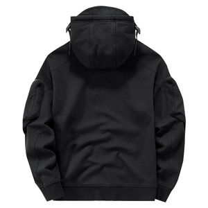 Sweat à capuche pour homme en coton uni de haute qualité avec poche kangourou, sweat à capuche ninja pour homme, veste de créateur personnalisée pour l'hiver - Product Image 6