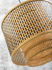 High Quality Eco-Friendly Bamboo Chandelier <b>Lampshade</b> Handmade Durable Woven Rattan with Boho Design Safe for Home Decorations - Product Image 4