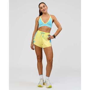 Sujetador Deportivo Acolchado Breeze Stamina para Mujeres Activas, Algodón Suave, Talla Grande, Estampado, XS, Color Limón del Mar Báltico - Product Image 5