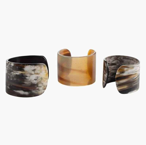 Bracelets et joncs modernes en corne découpée faits à la main et écologiques pour femmes et filles par SANIYA HANDICRAFT pour mariage - Product Image 3