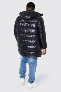 Chaquetas acolchadas transpirables con aislamiento de invierno para hombre Poliéster Premium - Product Image 3