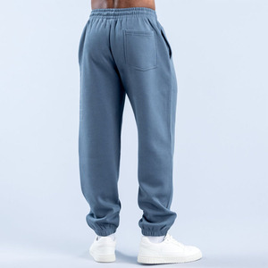 Pantalones Deportivos Personalizados con Logotipo para Hombre, 80% Algodón, 20% Poliéster, Transpirables, Holgados, Lisos, para Entrenamiento, Corte Holgado para Primavera - Product Image 4