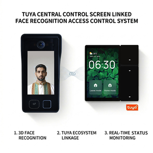 Sonnette vidéo intelligente Hiwink IP65 étanche avec alimentation PoE, compatible Apple <span class=keywords><strong>HomeKit</strong></span> Siri et application Tuya, caméra de sonnette à reconnaissance faciale - Product Image 6