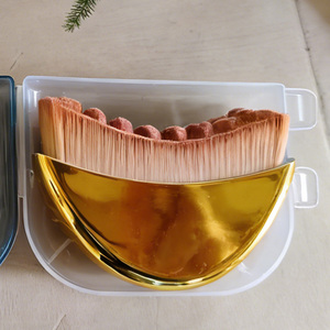 Brosse de drainage lymphatique personnalisable avec logo, idéale pour corriger la ligne du menton inférieur, soulager la fatigue et sculpter le visage - Product Image 5