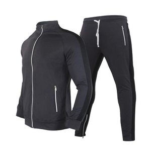 Survêtements pour hommes avec logo personnalisé, fabrication au Pakistan, ensembles de jogging à marque privée, coton de qualité supérieure, respirant, survêtements en molleton technique - Product Image 2