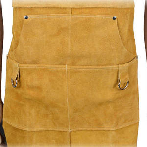 Custom Logo And Design High Quality <b>Leather</b> Safety <b>Aprons</b> Wholesale Breathable Durable Safety <b>Aprons</b> - Product Image 6