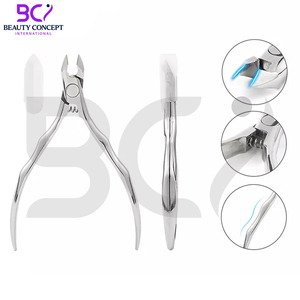 Alicates para Cutículas de Acero Inoxidable con Acabado Plateado, Precio Competitivo, Nuevo, Instrumentos de Manicura y Pedicura, Alicates para Uñas con Apertura de Mandíbula Ancha - Product Image 6