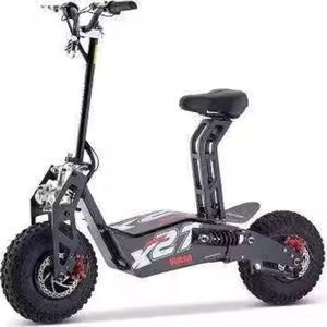 Offre la plus élevée Motoo Tecc Vulcanns 48V 1600W Trottinette Électrique Super Promotion Moto Noire - Product Image 3