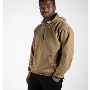 Sudaderas Hip Hop para Hombre, Lisas, 100% Algodón, Sudadera con Capucha de Manga Larga para Hombre, Logotipo Personalizado, Tallas Americanas, Sudadera Extra Grande - Product Image 5