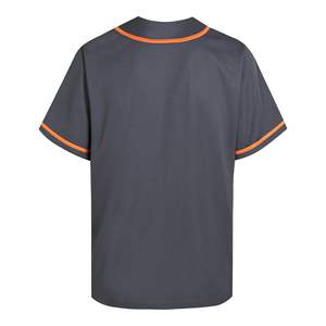 Camiseta personalizada para equipo de béisbol, camiseta frontal con botones para hombre y mujer, ropa deportiva transpirable de manga corta, uniforme de entrenamiento - Product Image 2