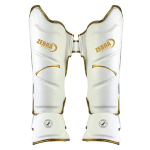 Muay Thai espinilleras Muay Thai artes marciales patadas almohadillas de protección para piernas equipo de combate para Kickboxing MMA Sparring profesional - Product Image 6
