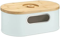 Boîte à pain en métal de qualité supérieure de haute qualité Récipient alimentaire à haute demande Nouvelle arrivée avec couvercle en bois Meilleure vente au prix de gros