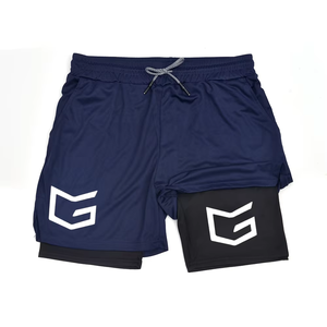 Pantalones cortos deportivos de alta calidad para hombre, shorts de entrenamiento personalizados, venta al por mayor - Product Image 3