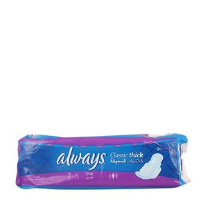 Toallas Sanitarias Gruesas Siempre Clásicas, Paquete Grande de 9 Unidades - Product Image 1