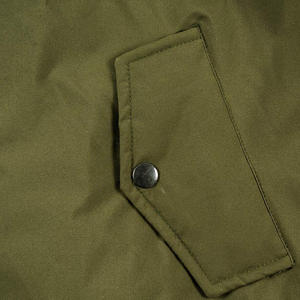 Blouson aviateur personnalisé pour hommes vente en gros OEM ODM Streetwear léger Varsity Baseball veste à fermeture éclair vêtements d'extérieur décontractés à la mode pour l'hiver - Product Image 6