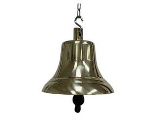 Hogar jardín antiguo Metal montaje en pared colgante clásico acabado colgante campana náutica decoración del hogar campana de puerta - Product Image 3