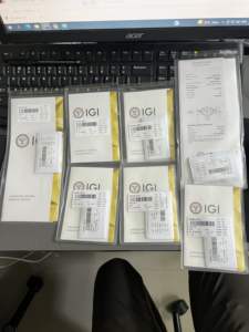 Approvisionnement d'usine G Color VVS1 4.52CT Diamant de laboratoire de coupe ovale IGI Certifié Diamant CVD en vrac pour grossiste de bijoux en Inde - Product Image 6