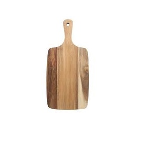 Bloques de cortar de madera de acacia personalizados de alta calidad para cortar carne en restaurantes y catering - Product Image 1