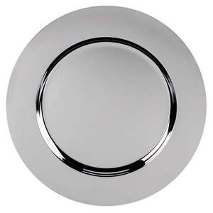 Fabricante a granel de placas cargadoras de metal de color bronce con colores y tamaños personalizados para hoteles con tamaños de 13 pulgadas - Product Image 2