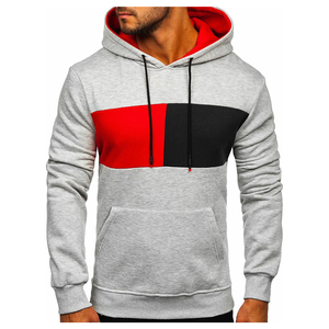 Offre Spéciale homme décontracté manches sweats à capuche confortable Cardigan garder au chaud Sport haute qualité sweats à capuche bases coton mélangé - Product Image 6