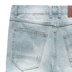 Pantalones cortos de mezclilla de diseñador de patrón sólido informal para hombre 2025, pantalones cortos de mezclilla de moda personalizados al por mayor para adultos, pantalones cortos para hombre - Product Image 6