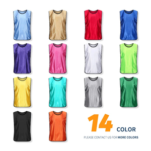 Wholesale Numbers Team Practice <b>Bibs</b> 100% Polyester Soccer Jersey Sport Soccer <b>Training</b> Vest - Product Image 2