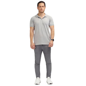 Camiseta de Verano para Hombre, Personalizada, de Manga Corta, de Algodón y Fibra de Bambú, Transpirable, Ecológica, Estilo Polo Informal, Tallas Grandes - Product Image 1