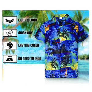 T-shirts de plage 100% coton de haute qualité pour hommes, dernière conception de vêtements de plage de couleur personnalisée - Product Image 6