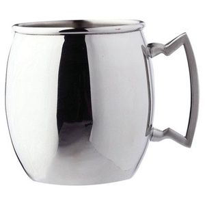 Diseño grabado Moscow Mule Taza de metal Sublimación Taza de acero inoxidable Taza de bebida de cerveza grabada Hecho en India - Product Image 2