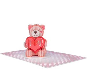 Thiệp chúc mừng ngày lễ tình nhân 3D bằng giấy tôi yêu bạn ngày lễ tình nhân - Product Image 5