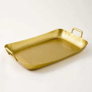 Bandeja de Servicio de Metal Bien Hecha que Puede Transformar Instantáneamente una Encimera Desordenada en una Exhibición con Estilo, Recién Llegada - Product Image 1