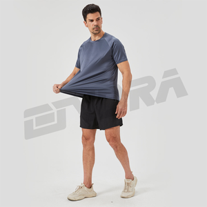 Camisa de tela de mecha estirable para hombres Premium Comfort Casual Fit Soft Touch Gymwear Top Daily Style Transpirable Activewear Look - Product Image 2