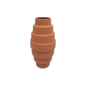 Classic Design Metal Flower Vase Brown Finished For Home And Hotels Tabletop Decorative Flower Vase Handmade Bulk - Product Image 1