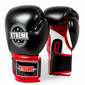 Guantes de Boxeo Profesionales de 12 oz, Transpirables, para Sparring, MMA, Muay Thai, con Cierre de Gancho y Bucle, de Cuero PU, Absorción de Impactos - Product Image 1