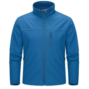 Chaqueta Softshell de Lona para Exteriores, Estilo Moderno, Venta Directa de Fábrica, Impermeable, Resistente al Viento, con Logotipo Personalizado, Transpirable, OEM - Product Image 2