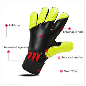 Gants de gardien de but professionnels en latex avec une conception de confort améliorée et des performances durables - Product Image 2