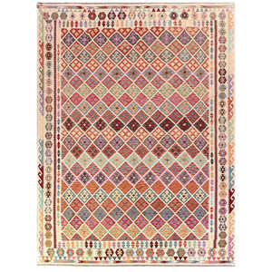 Alfombra Imaco Rugs Maimana Afganistán Kilim, Alfombra de Área de 416 x 316 cm - Product Image 1