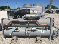 Évaporateur à film tombant immergé à haute capacité et longue durée de vie pour système CVC Trane Carrier, refroidisseur à vis refroidi par eau, avec moteur et coque tubulaire