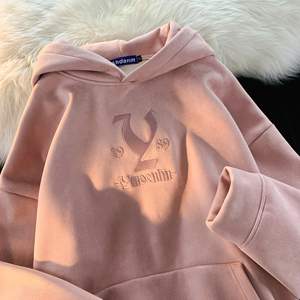 Sweat à capuche zippé en coton brodé de haute qualité Logo personnalisé surdimensionné M57 unisexe poids lourd français éponge Streetwear sweats à capuche zippés - Product Image 3