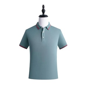 Camiseta de algodón con logotipo para hombre, camiseta informal de manga corta, oem odm camiseta lisa, fabricante al por mayor, polos de talla grande para hombre - Product Image 4