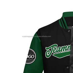 Chaqueta universitaria personalizada bordada con el equipo de la escuela secundaria, chaqueta universitaria personalizada con iniciales o logotipo, por el momento, por el momento - Product Image 5